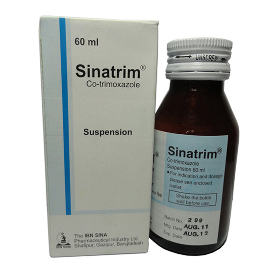 Pack Image: Sinatrim (200 mg Suspension (60 ml bottle)