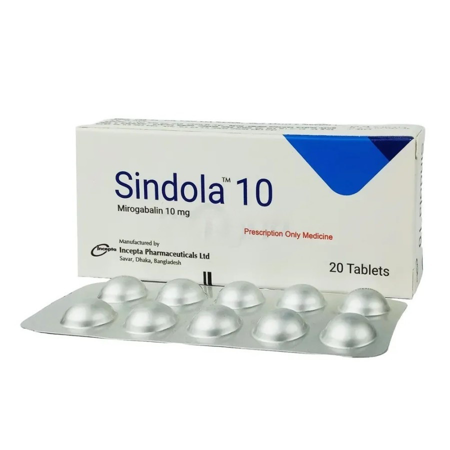 Pack Image: Sindola 10 mg Tablet (2 x 10)