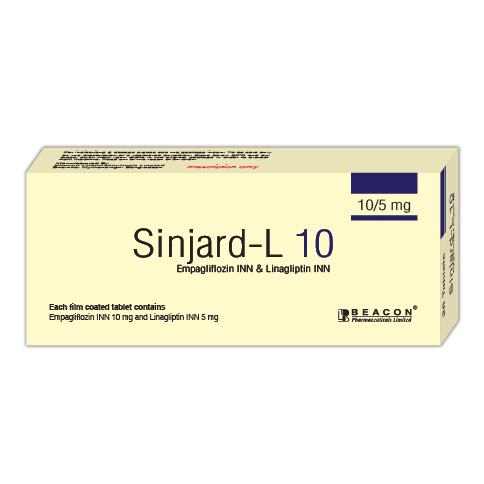 Pack Image: Sinjard-L 10 mg Tablet (4 x 7)