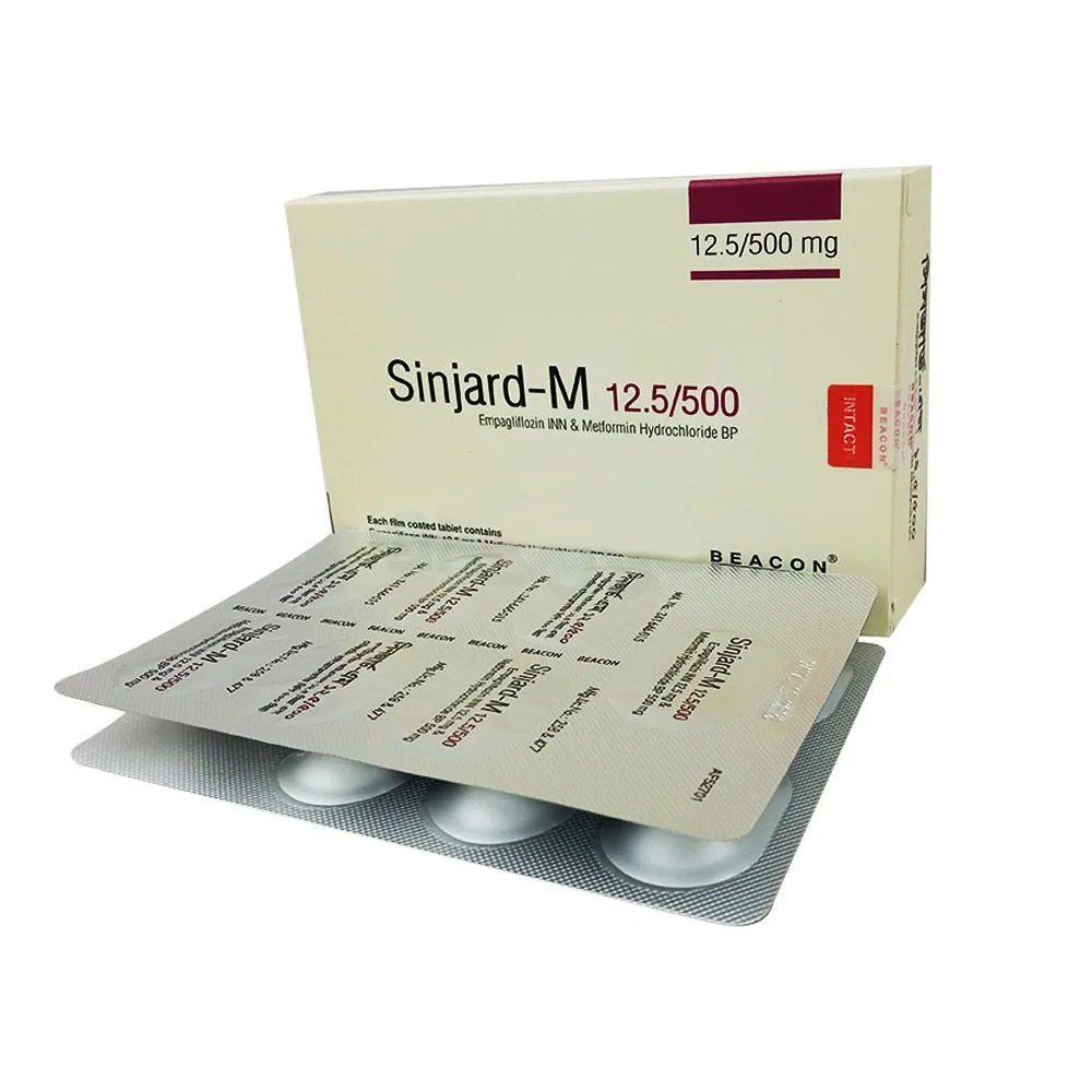 Pack Image: Sinjard-M 12.5 mg Tablet (4 x 7)
