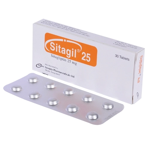 Pack Image: Sitagil 25 mg Tablet (3 x 10)
