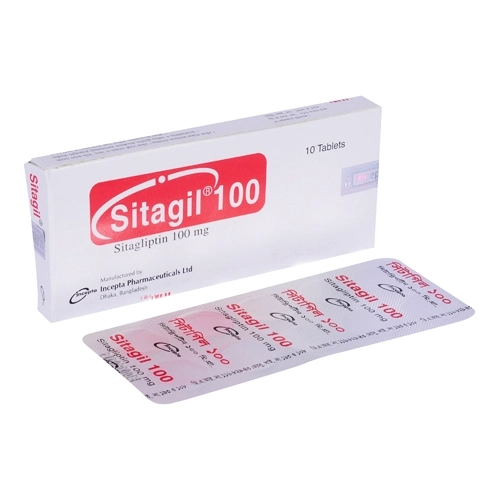 Pack Image: Sitagil 100 mg Tablet (3 x 10)