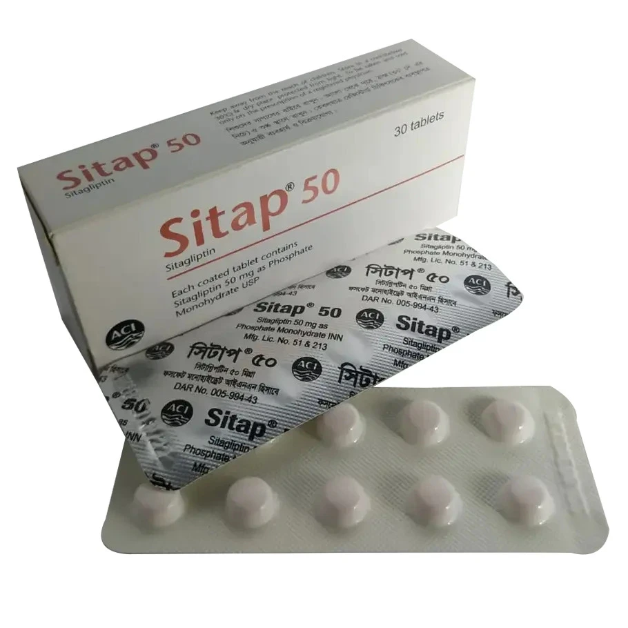 Pack Image: Sitap 50 mg Tablet (3 x 10)