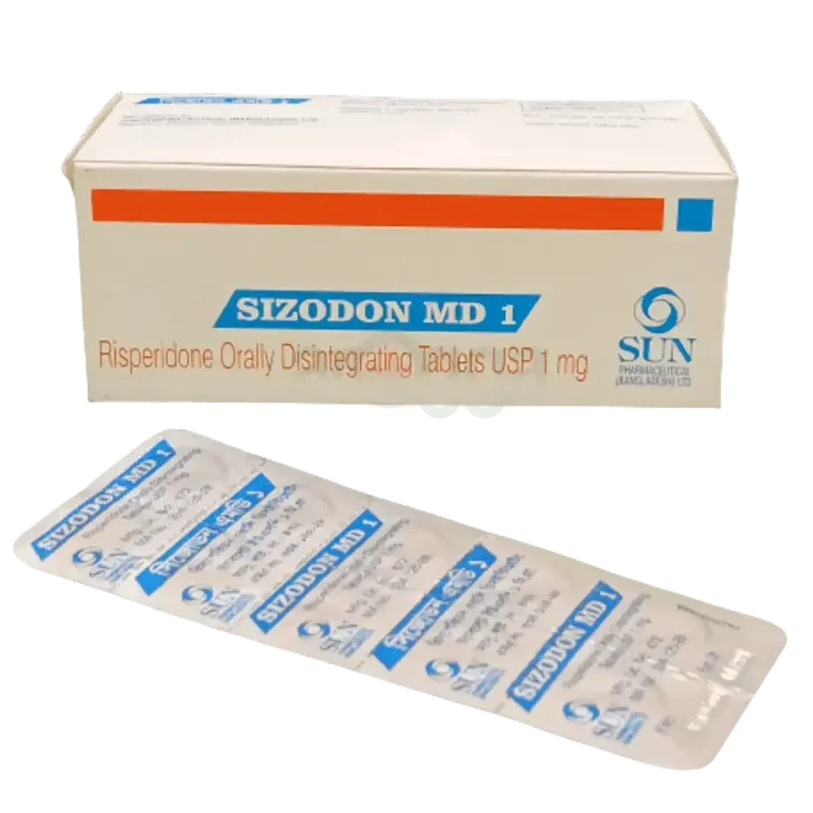 Pack Image: Sizodon MD 1 mg Tablet (10 x 10)