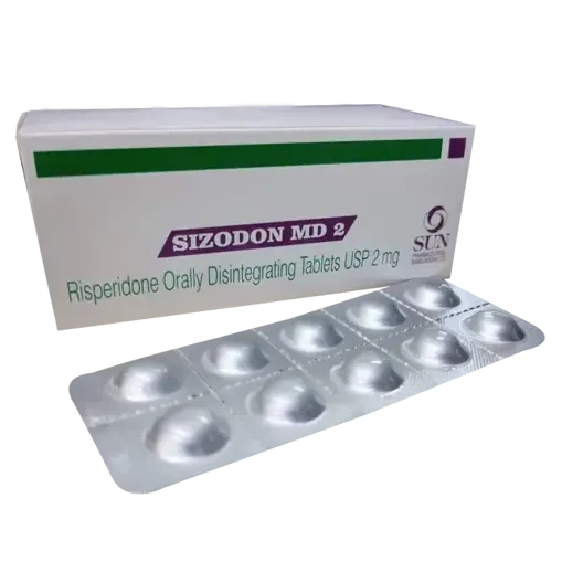 Pack Image: Sizodon MD 2 mg Tablet (10 x 10)