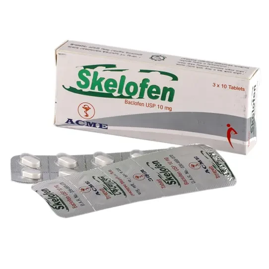 Pack Image: Skelofen 10 mg Tablet (3 x 10)