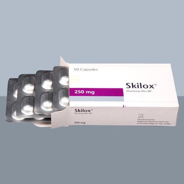 Pack Image: Skilox 250 mg Capsule (5 x 10)