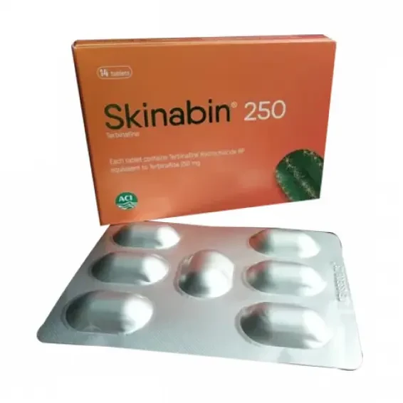Pack Image: Skinabin 250 mg Tablet (2 x 7)