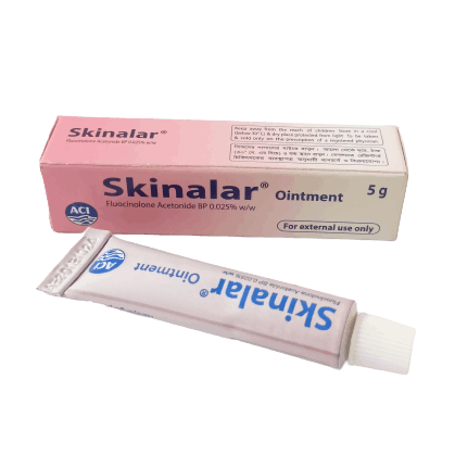 Pack Image: Skinalar 0.025% Ointment (5 gm tube)
