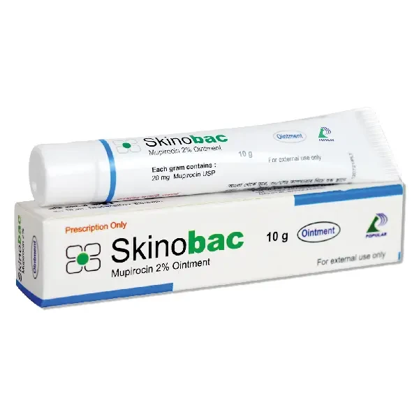 Pack Image: Skinobac 2% w Ointment (10 gm tube)