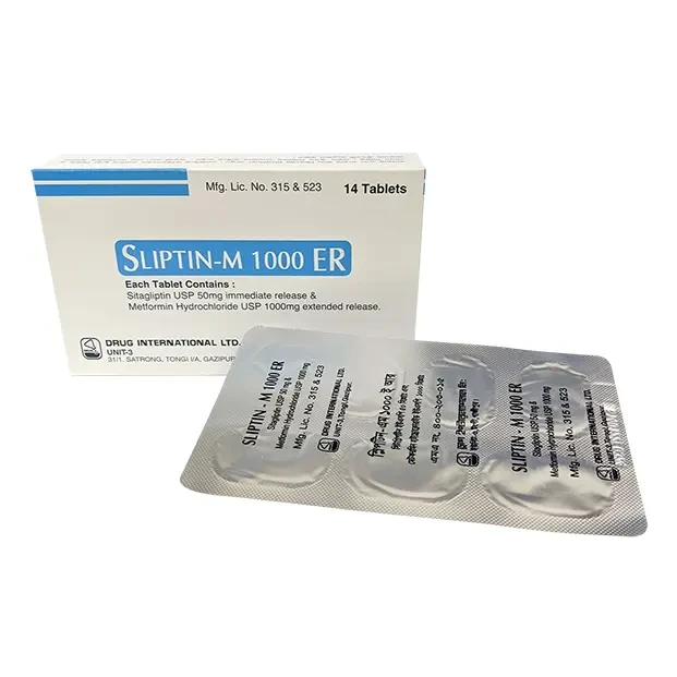 Pack Image: Sliptin-M ER 50 mg Tablet (2 x 7)