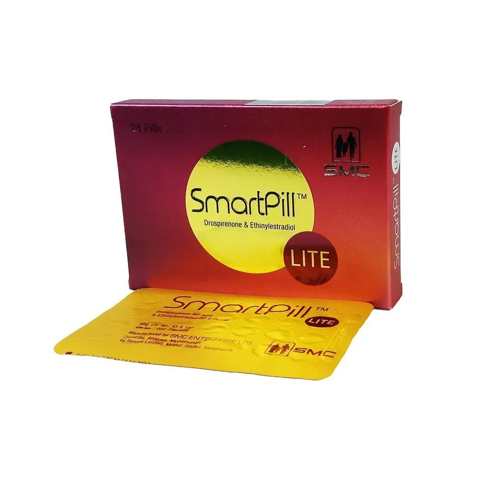 Pack Image: SmartPill Lite 3 mg Tablet ((24 active+4 inert) tablet)