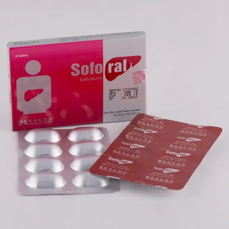 Pack Image: Soforal 400 mg Tablet (1 x 8)