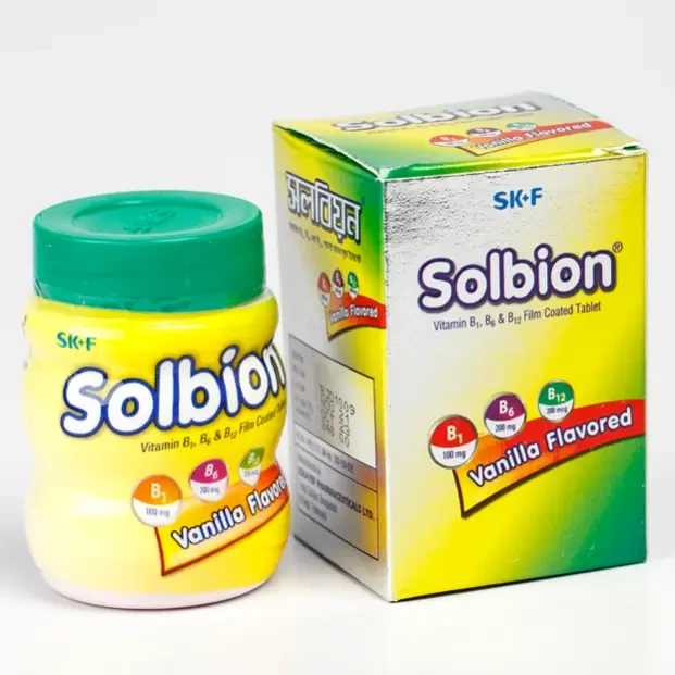 Pack Image: Solbion 100 mg Tablet (1 x 30)