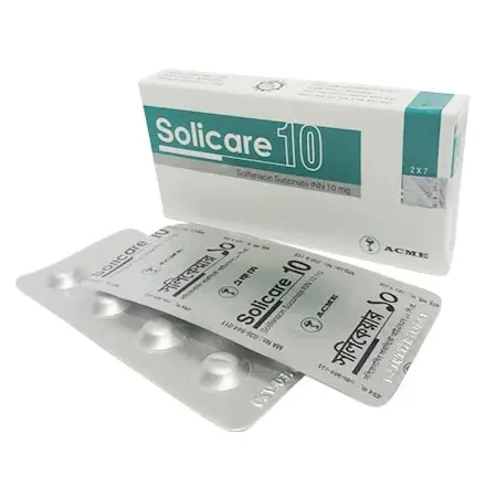 Pack Image: Solicare 10 mg Tablet (2 x 7)