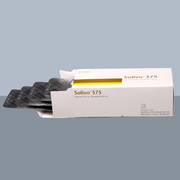Pack Image: Solivo 375 mg Tablet (5 x 6)