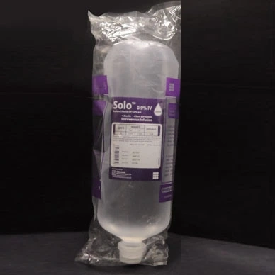 Pack Image: Solo 0.9% Injection (1000 ml bag)
