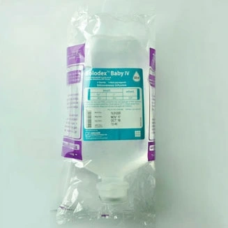 Pack Image: Solodex Baby 0.225% 5% Injection (500 ml bag)