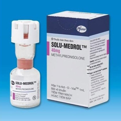 Pack Image: Solu-Medrol 40 mg Injection (40 mg vial)