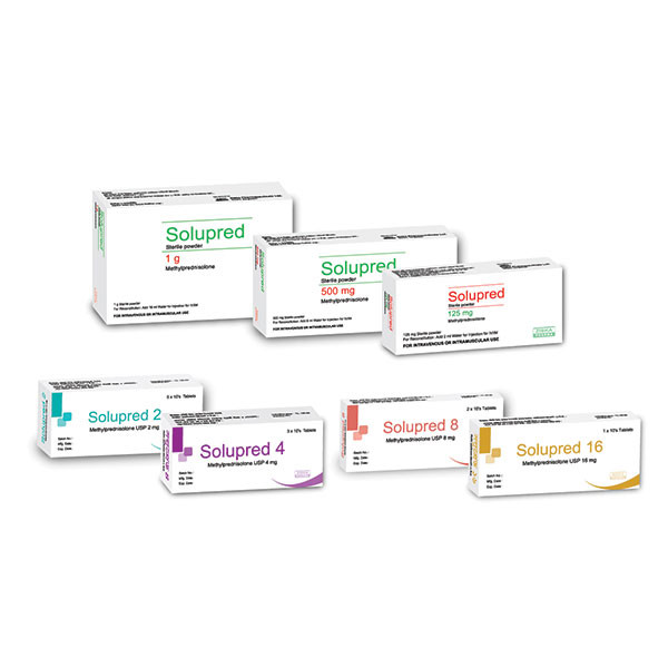 Pack Image: Solupred 2 mg Tablet (5 x 10)