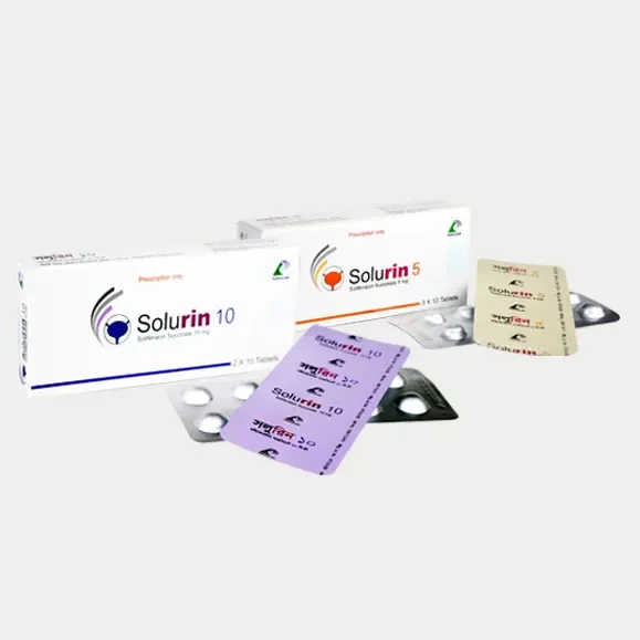 Pack Image: Solurin 5 mg Tablet (3 x 10)