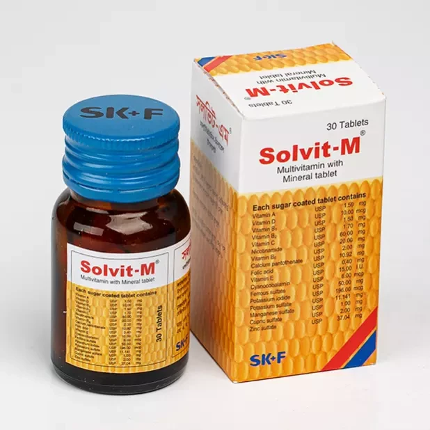 Pack Image: Solvit-M  Tablet (1 x 30)