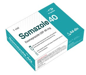 Pack Image: Somazole 40 mg Injection (40 mg vial)