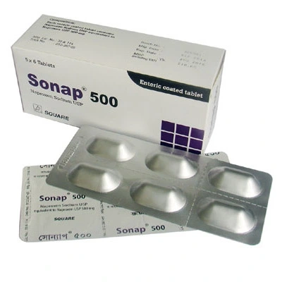 Pack Image: Sonap 500 mg Tablet (5 x 6)
