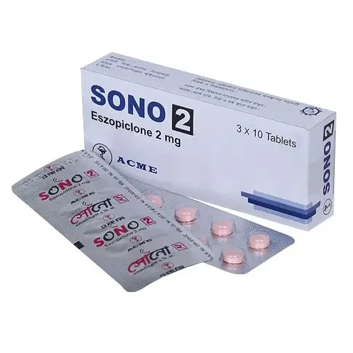 Pack Image: Sono 2 mg Tablet (30's pack)