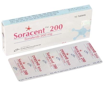 Pack Image: Soracent 200 mg Tablet (3 x 10)