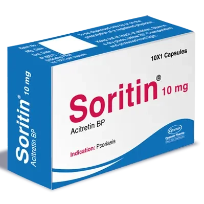 Pack Image: Soritin 10 mg Capsule (1 x 10)