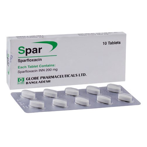 Pack Image: Spar 200 mg Tablet (1 x 10)