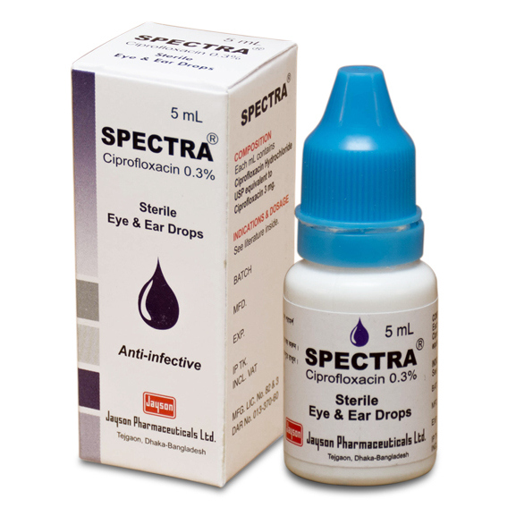 Pack Image: Spectra 0.3% Eye Drop (5 ml drop)