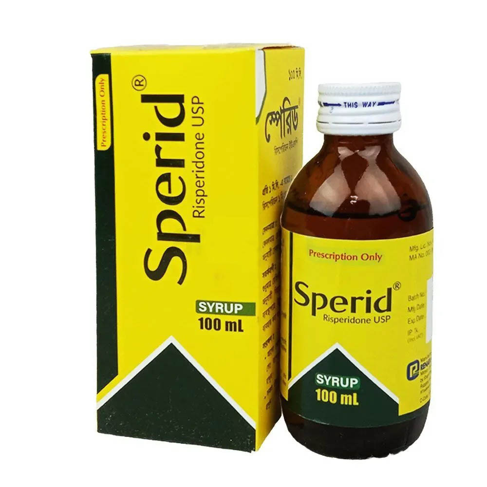 Pack Image: Sperid 1 mg Oral Solution (100 ml bottle)