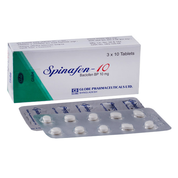 Pack Image: Spinafen 10 mg Tablet (3 x 10)