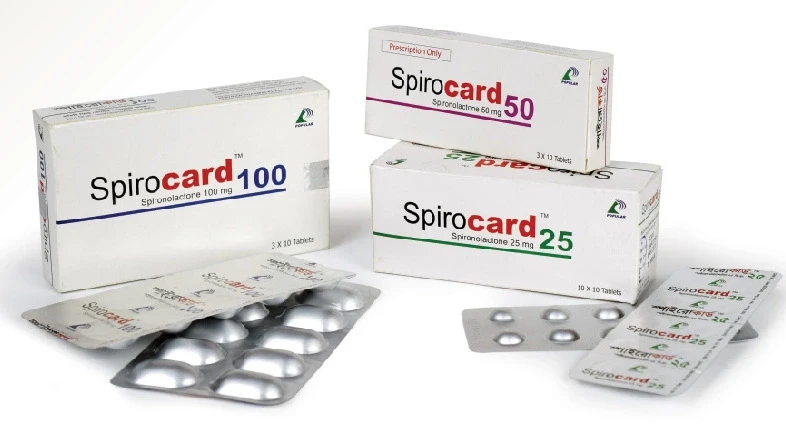 Pack Image: Spirocard 50 mg Tablet (3 x 10)