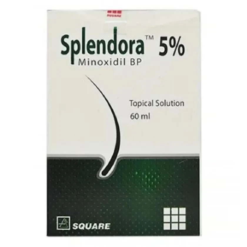 Pack Image: Splendora 5% Scalp Solution (60 ml bottle)