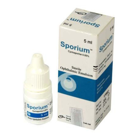 Pack Image: Sporium 0.05% Eye Drop (5 ml drop)