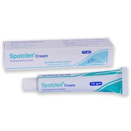 Pack Image: Spotclen 4% Cream (20 gm tube)