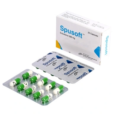 Pack Image: Spusoft 300 mg Capsule (2 x 10)