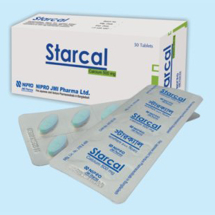 Pack Image: Starcal 500 mg Tablet (5 x 10)