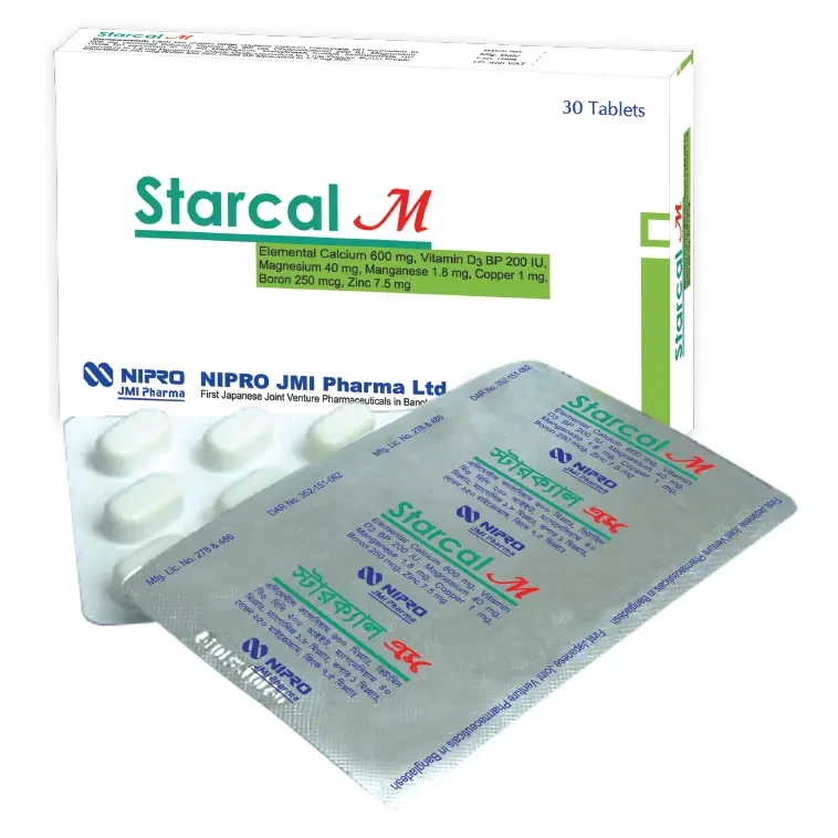 Pack Image: Starcal M Tablet (2 x 15)
