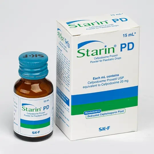 Pack Image: Starin PD 20 mg Pediatric Drop (15 ml bottle)