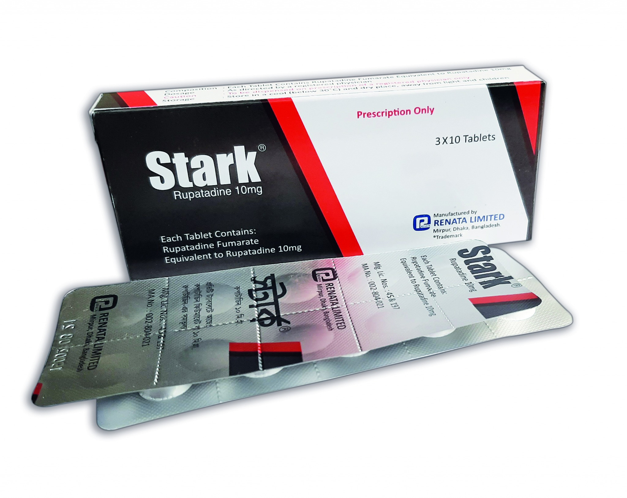 Pack Image: Stark 10 mg Tablet (3 x 10)