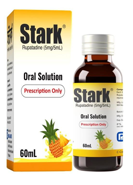 Pack Image: Stark 5 mg Oral Solution (60 ml bottle)