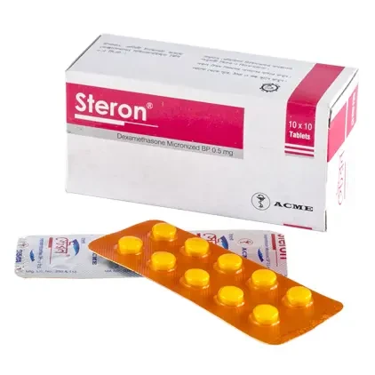 Pack Image: Steron 0.5 mg Tablet (10 x 10)
