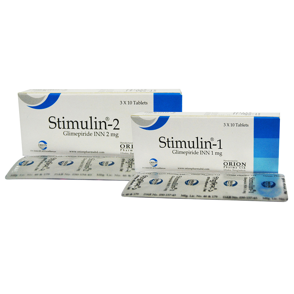Pack Image: Stimulin 1 mg Tablet (3 x 10)