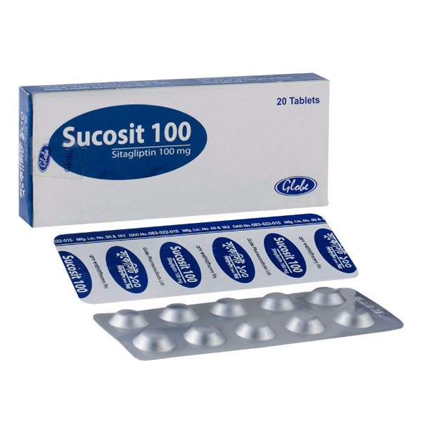 Pack Image: Sucosit 100 mg Tablet (2 x 10)