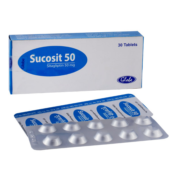 Pack Image: Sucosit 50 mg Tablet (3 x 10)