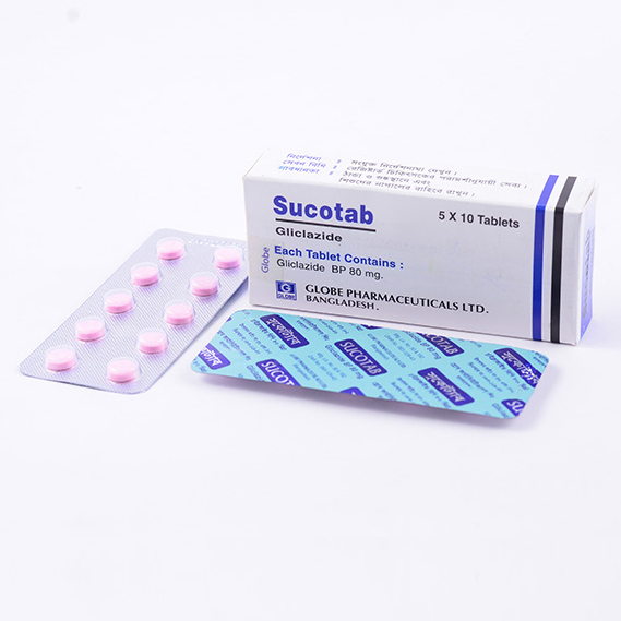 Pack Image: Sucotab 80 mg Tablet (5 x 10)